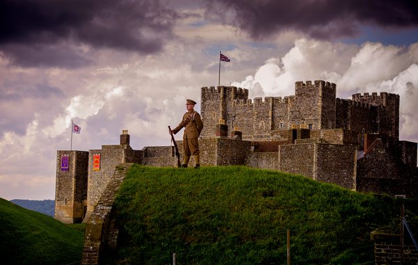 Dover Castle from London