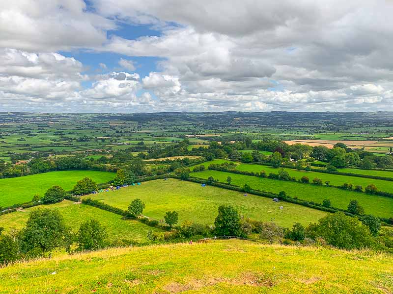 Glastonbury fields