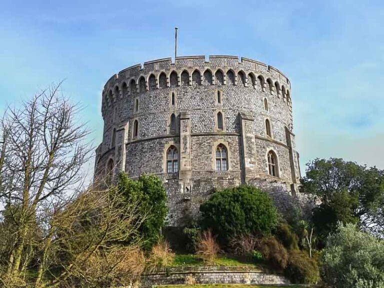 The Round Tower at Windsor Castle.