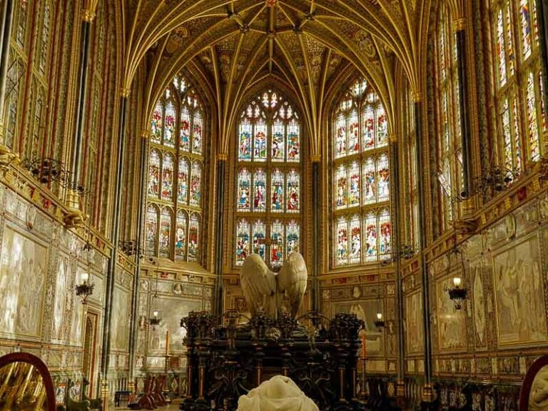 St-Georges Chapel in Windsor Castle.