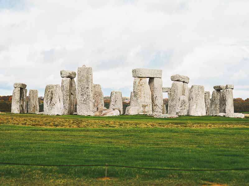 The pre-historic Stonehenge monument in Wiltshire