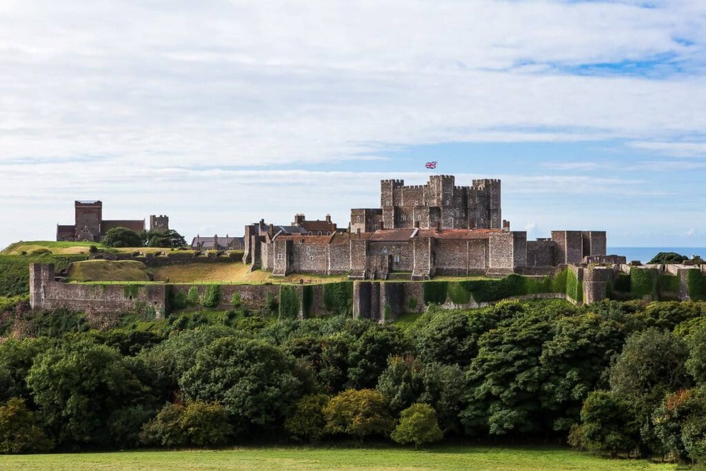 A view of Dover Castle