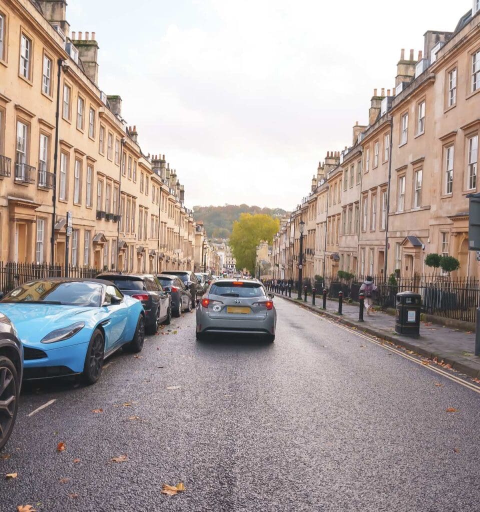 A road in Bath