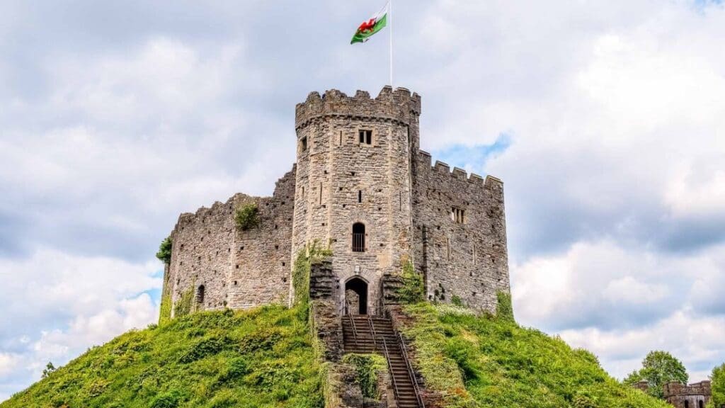 Cardiff Castle in Wales