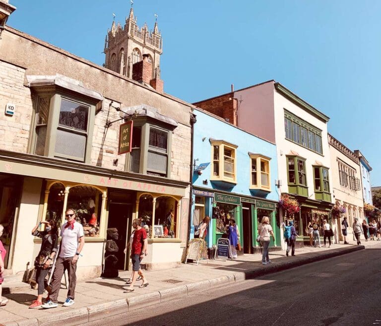 Glastonbury High Street