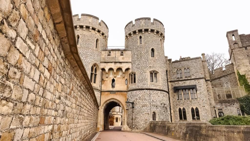 Windsor Castle, entrance to Norman Gate