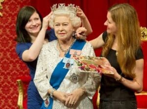 Queen Elizabeth at Madame Tussauds London