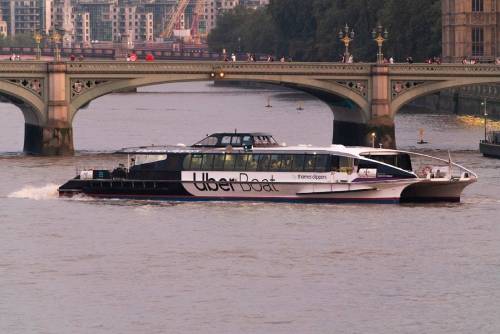 Uber Boat London River transport