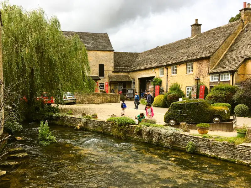 Burton-on-the-Water in the Cotswolds - Part of the Cotswolds Day Tour from London series with Anderson Tours.