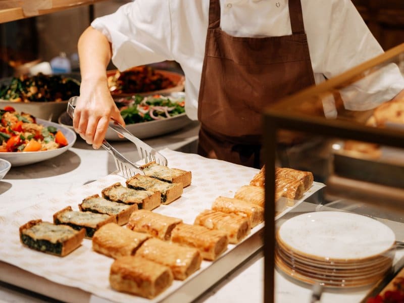 Enjoy a freshly made savoury selection from Eleven Bibury, part of their fantastic seasonal menu. It's the perfect bite at this charming new spot in the heart of Bibury.