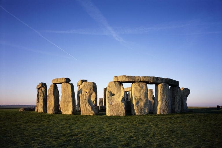 Stonehenge on a Clear & Sunny Day Full Width